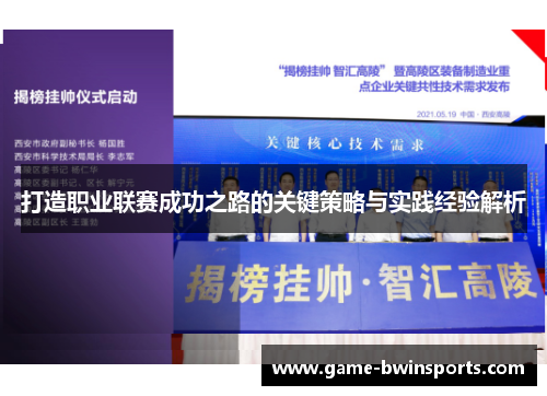 打造职业联赛成功之路的关键策略与实践经验解析